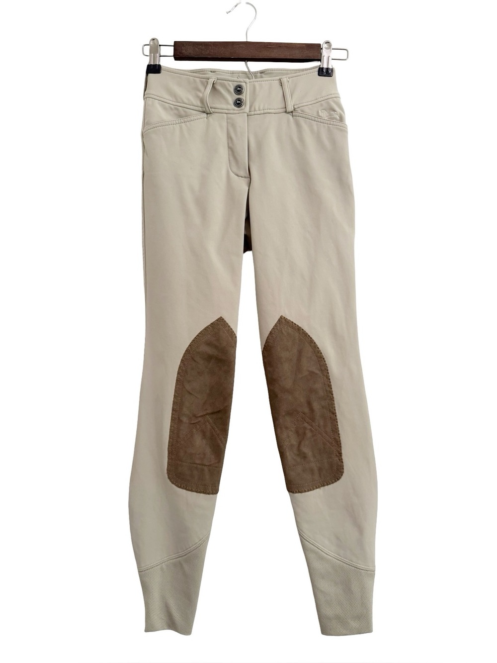 R.J. Classics Gracie Knee Patch Riding Breeches Tan 24